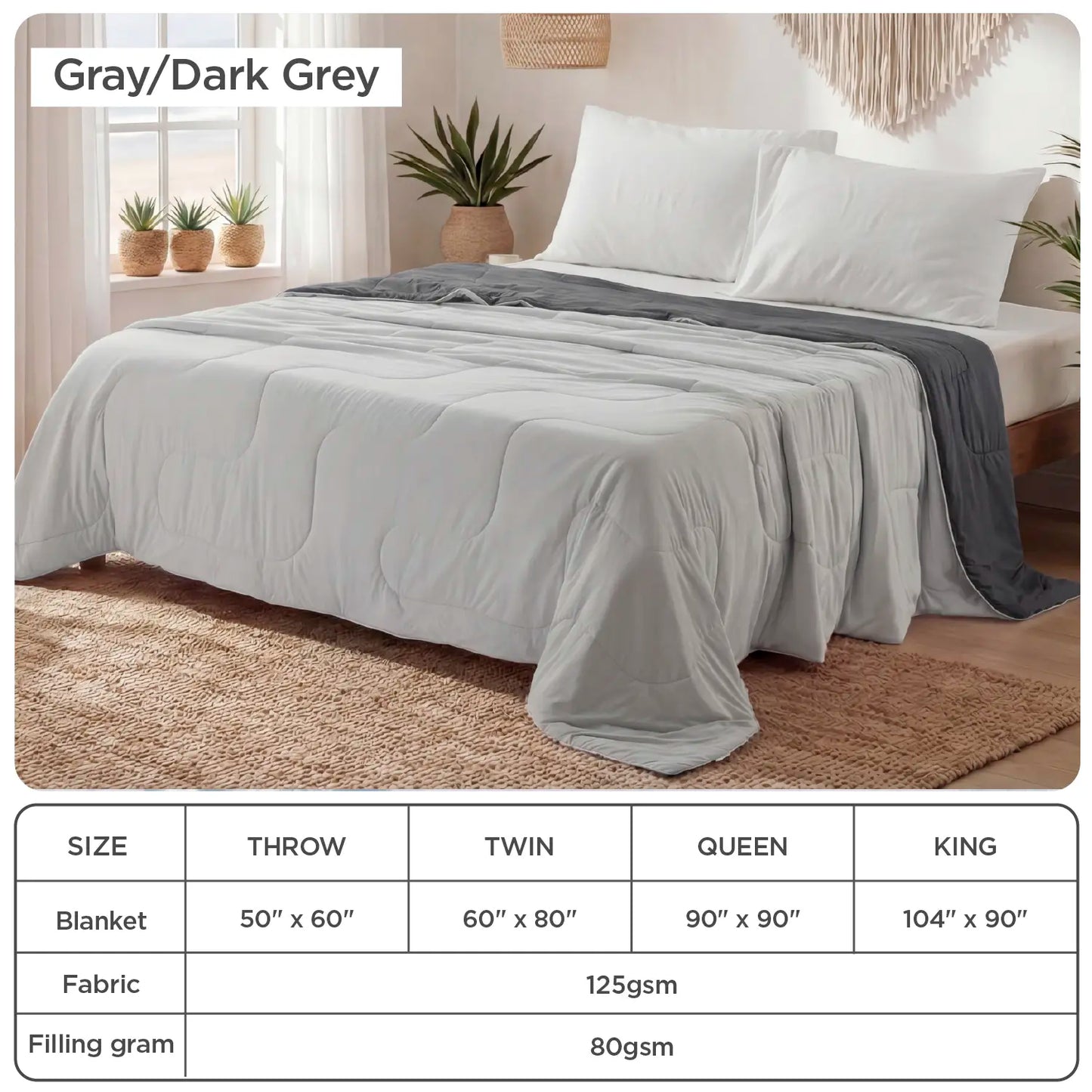 Cooling Ice Cream Blanket, Breathable Bamboo Rayon Comforter